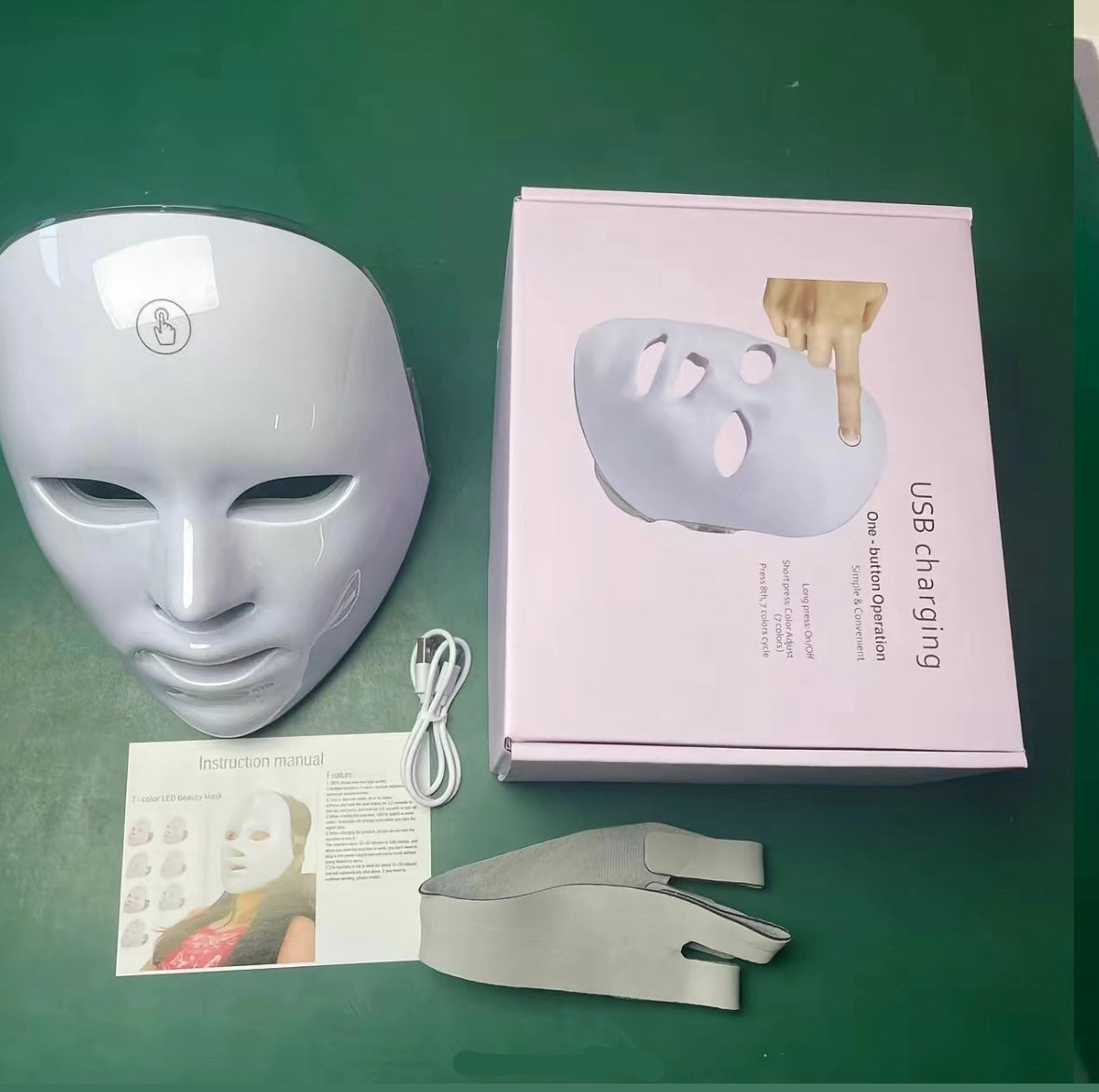 LED Light Skin Therapy Mask